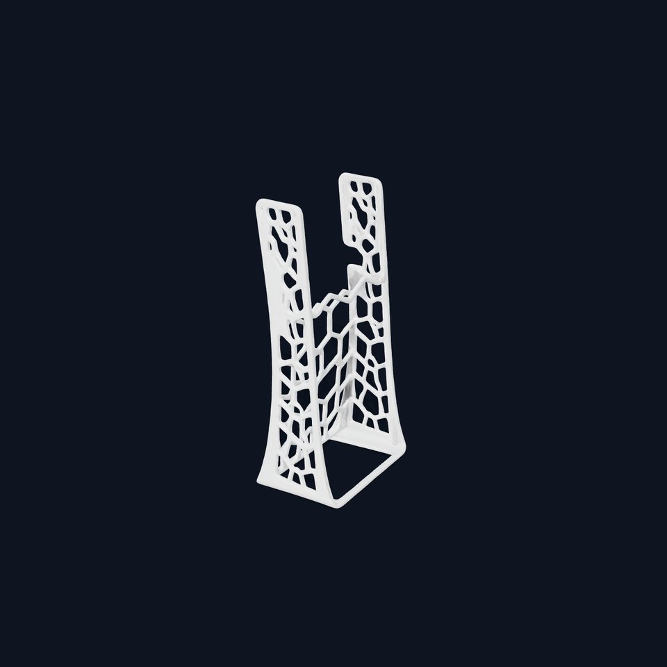 Hexagonal Metal Mesh Stand model pack for architectural visualization